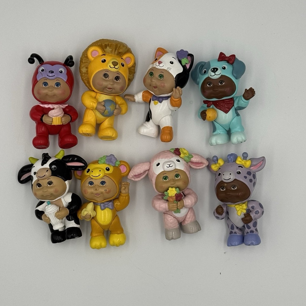 Cabbage Patch Kids Cutietown Friends Mixed lot of 8